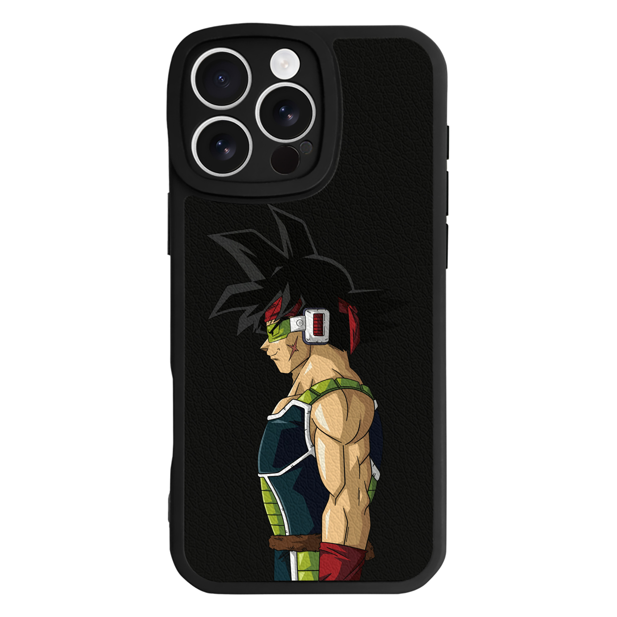 （画像用） ドラゴンボール バーダック DRAGON BALL Burdock 【iPhone 16シリーズ対応】シリコンスマホケース（レザー調） 材質：シリコン